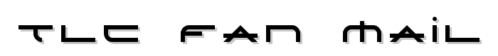 TLC Fan Mail font